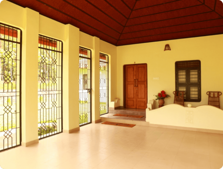 Entrance to Hillside cottage