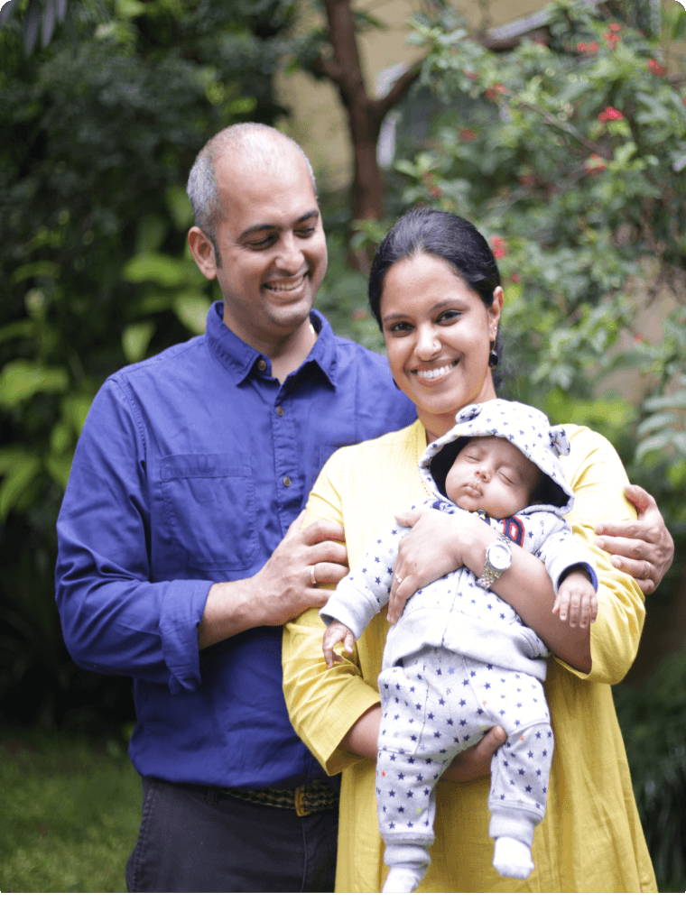 Homestay hosts -John And Neha